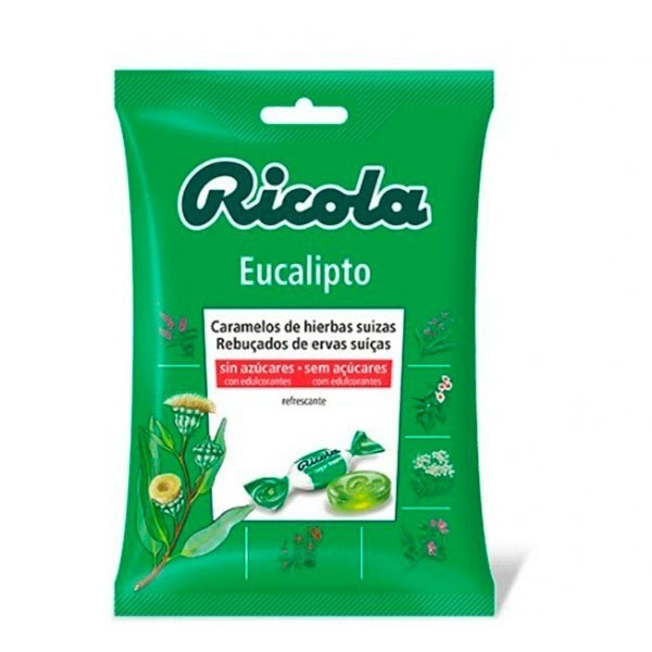 Ricola Caramelos Eucalipto Sa 70 g