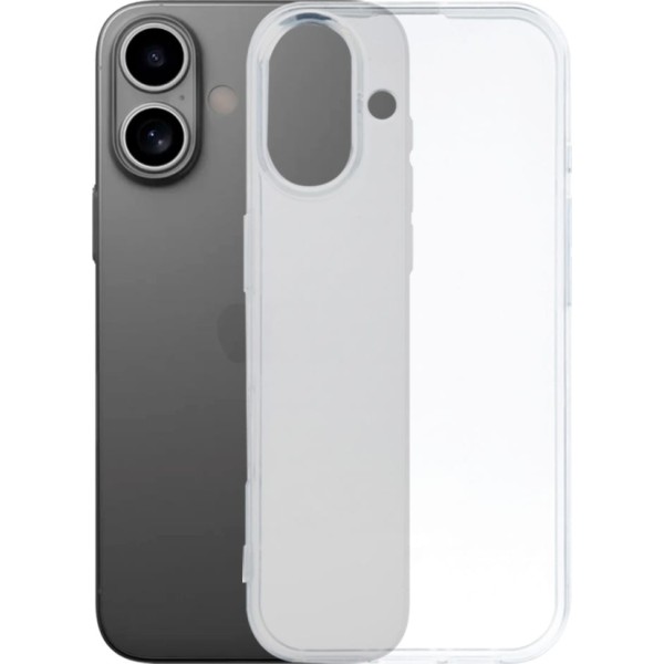 Jc trasera de silicona transparente / apple iphone 16