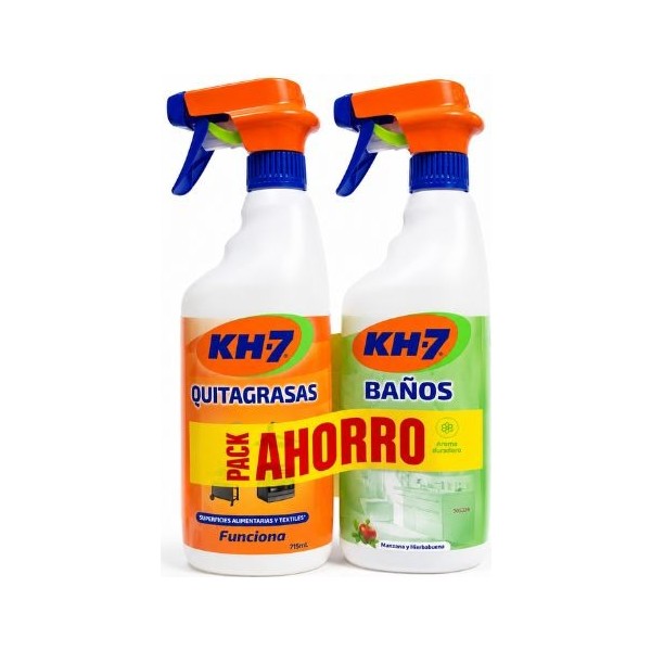 KH-7 Quitagrasas 715ml + Baños 500ml  PACK AHORRO