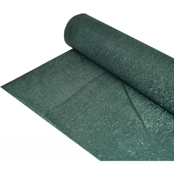 Malla de ocultación y sombreo premium 230 g/m². verde, 4 x 4 m